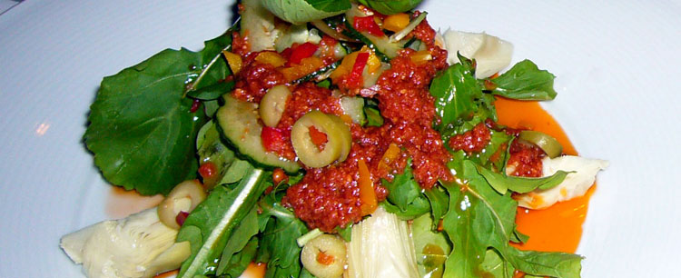 ���̱��̵�arugula��֥��ˣ��Ͻ��˺�ɫ��anchovy parmesan dressing����β����������������ҵ��ϣ��������ع�ѱ��ǡ�С˵��ͼ�����ߣ������� http://an.haiguinet.com/